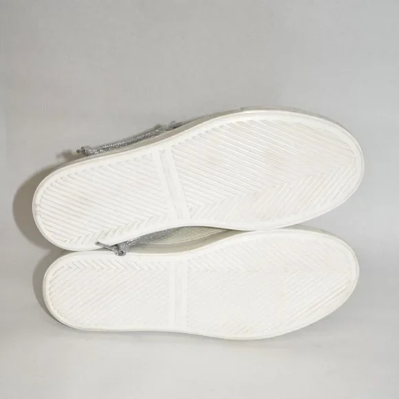 New! P448 John Leopard Tongue Low Top White Street Sneaker 38 EU 8 US DD347 - Picture 7 of 7